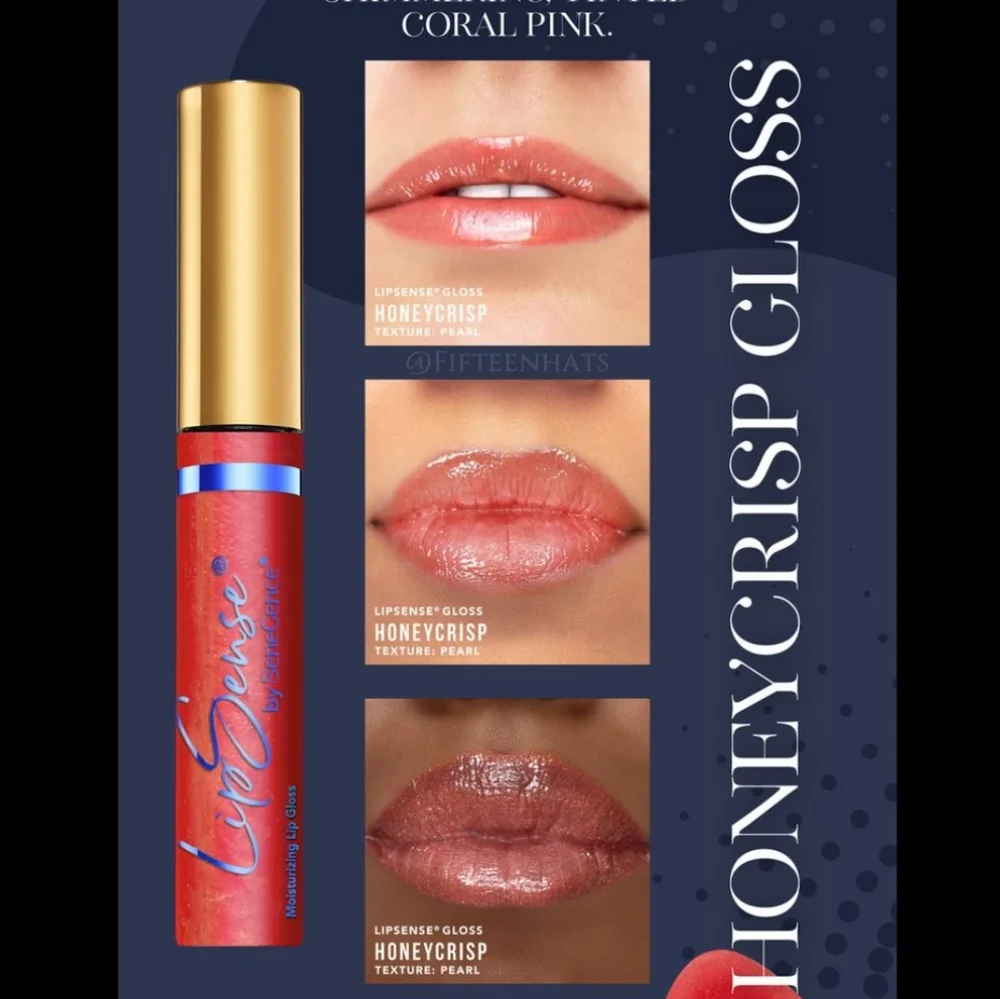 Lipsense Honeycrisp Lip Gloss Limited Edition rare restock